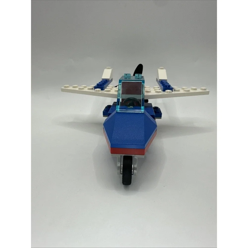 Vintage 1993 LEGO Town 6536 Aero Hawk & 6537 Hydro Racer Near Complete